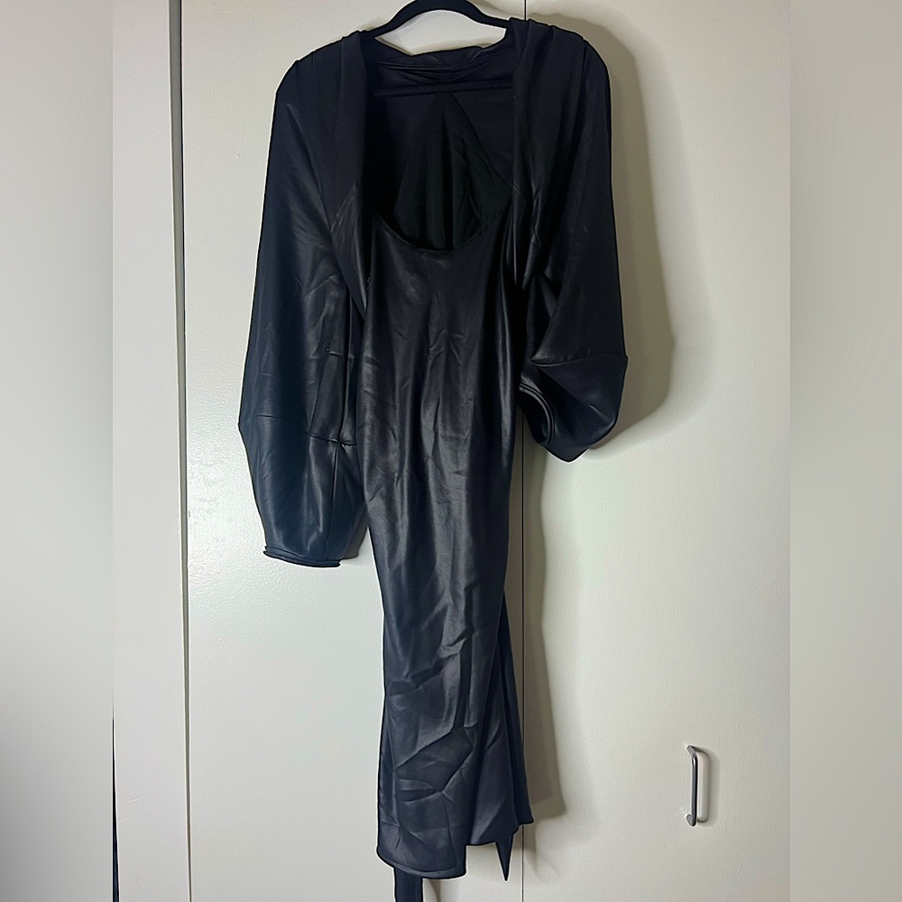 Max Azria Black Runway Dress - Picture 2 of 7